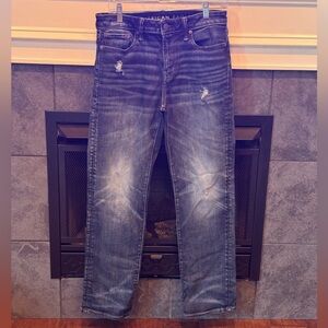 American Eagle Outfitters AIRFLEX + Relaxed Straight Jeans